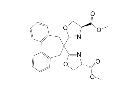 6,6-Bis[(4'S)-4'-(methoxycarbonyl)oxazolin-2'-yl]dibenzo[a,c]-1,3-cycloheptadiene
