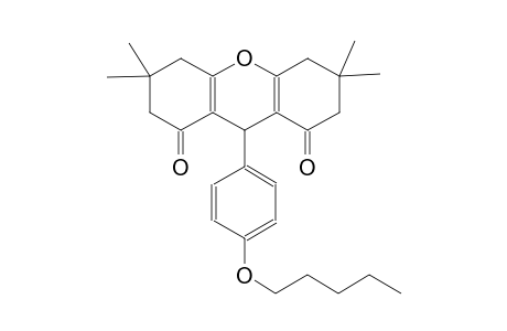 1H-xanthene-1,8(2H)-dione, 3,4,5,6,7,9-hexahydro-3,3,6,6-tetramethyl-9-[4-(pentyloxy)phenyl]-