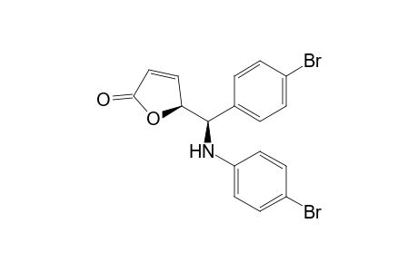 (S)-5-((R)-(4-Bromophenyl)(4-bromophenylamino)-methyl)furan-2(5H)-one