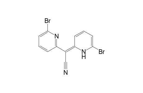 2-Pyridineacetonitrile, 6-bromo-.alpha.-(6-bromo-2(1H)-pyridinylidene)-