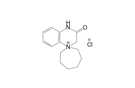 3-Oxo-1,2,3,4-tetrahydroquinoxaline-1-sporo-1'-azepanium chloride