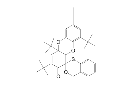 3',4A',7',9'-TETRA-TERT.-BUTYL-4A'10A'-DIHYDROSPIRO-[4H-3,1-BENZOXATHIIN-2,1'(2'H)-DIBENZODIOXIN]-2'-ONE