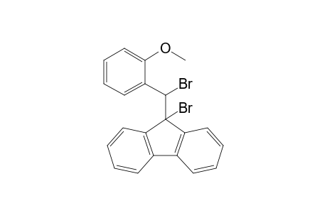 9'-Bromo-9'-(.alpha.-bromo-2-methoxybenzyl)fluorene