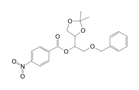 1-O-Benzyl-3,4-O-isopropylidenebutane-1,2,3,4-tetrol - 2-(4"-nitrobenzoate)