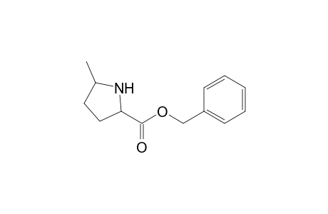 2-Pyrrolidinecarboxylic acid, 5-methyl-, phenylmethyl ester