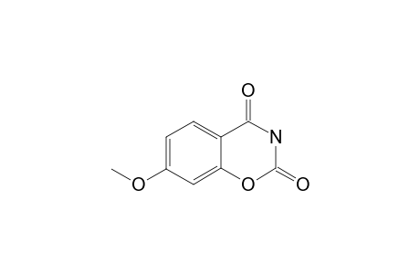 7-METHOXY-2H-BENZ-[E]-1,3-OXAZIN-2,4(3H)-DIONE