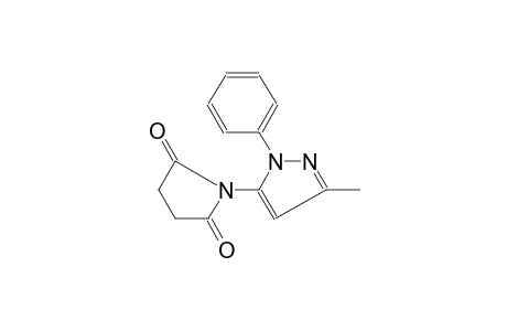 2,5-pyrrolidinedione, 1-(3-methyl-1-phenyl-1H-pyrazol-5-yl)-