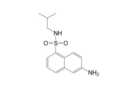 6-amino-N-isobutyl-1-naphthalenesulfonamide