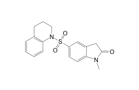 2H-Indol-2-one, 5-[[3,4-dihydro-1(2H)-quinolinyl]sulfonyl]-1,3-dihydro-1-methyl-