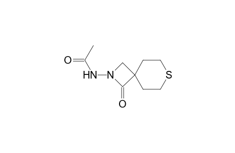 2-Acetylpyrazolidin-3-one-5-spiro[4'-thiacyclohexane]