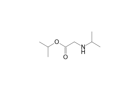 Glycine, N-(1-methylethyl)-, 1-methylethyl ester
