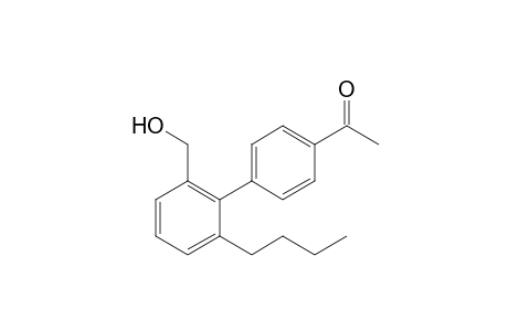 4-Acetyl-2'-butyl-6'-hydroxymethylbiphenyl
