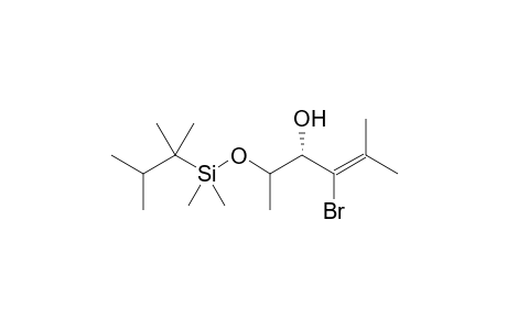 (3S)-4-Bromo-2-[dimethyl(1',1',2'-trimethylpropyl)silyloxy]-5-methyl-4-hexen-3-ol