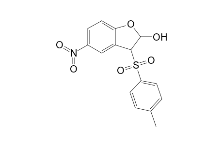 5-Nitro-3-(toluene-4-sulfonyl)-2,3-dihydrobenzofuran-2-ol