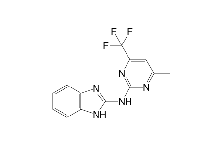N-[6-Methyl-4-(trifluoromethyl)pyrimidin-2-yl]-1H-benzo[d]imidazol-2-amine