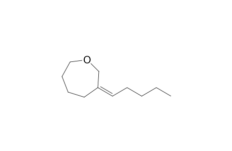 Oxepane, 3-pentylidene-, (Z)-