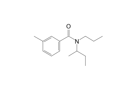 Benzamide, 3-methyl-N-(2-butyl)-N-propyl-