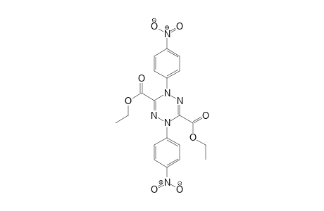 1,2,4,5-Tetrazine-3,6-dicarboxylic acid, 1,4-dihydro-1,4-bis(4-nitrophenyl)-, diethyl ester