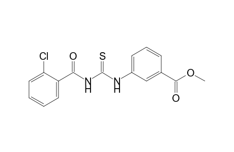 m-[3-(o-chlorobenzoyl)-2-thioureido]benzoic acid, methyl ester