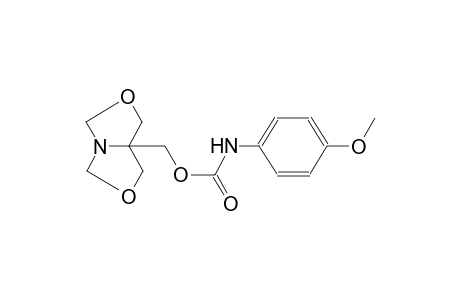 carbamic acid, (4-methoxyphenyl)-, 1H-oxazolo[3,4-c]oxazol-7a(7H)-ylmethyl ester