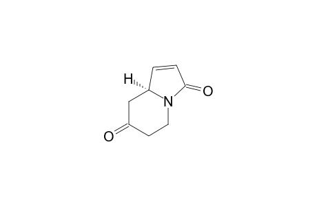 (S)-5,6,8,8a-Tetrahydro-indolizine-3,7-dione