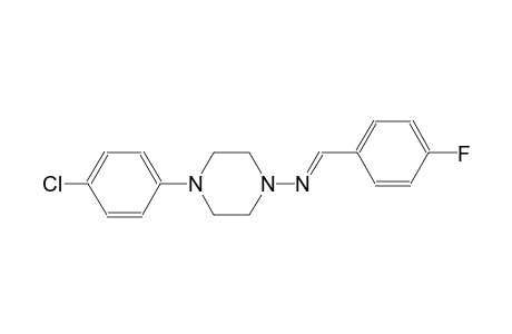 4-(4-chlorophenyl)-N-[(E)-(4-fluorophenyl)methylidene]-1-piperazinamine
