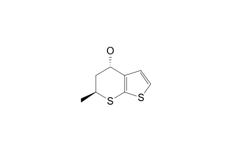 (4S,6S)-6-METHYL-5,6-DIHYDRO-4H-THIENO-[2,3-B]-THIOPYRAN-4-OL