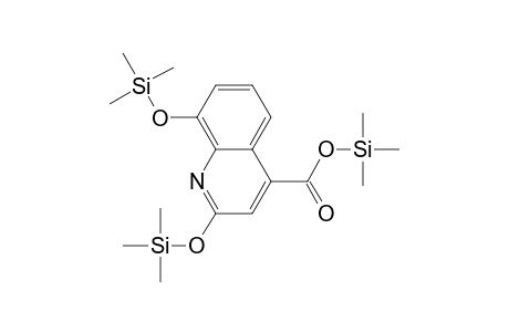 2,8-Ditrimethylsilyloxy-4-quinolinecarboxylic acid trimethylsilyl ester