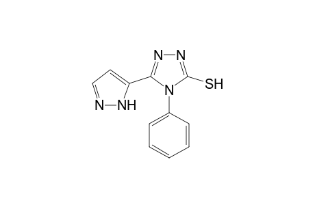 Hydrosulfide, [4-phenyl-5-(1H-pyrazol-5-yl)-4H-1,2,4-triazol-3-yl]-