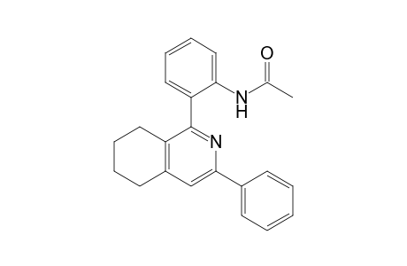 N-(2-(5,6,7,8-Tetrahydro-3-phenylisoquinolin-1-yl)phenyl)acetamide