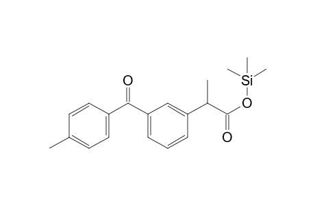 Trimethylsilyl 2-[3-(4-methylbenzoyl)phenyl]propanoate