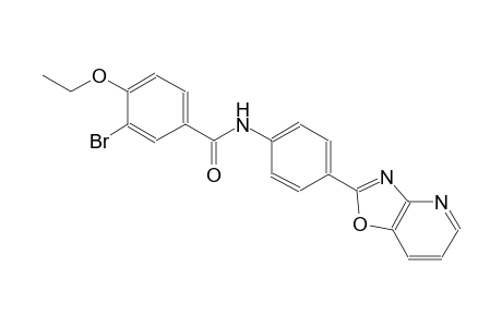 3-bromo-4-ethoxy-N-(4-[1,3]oxazolo[4,5-b]pyridin-2-ylphenyl)benzamide
