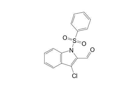 1-Phenylsulfonyl-3-chloroindole-2-aldehyde