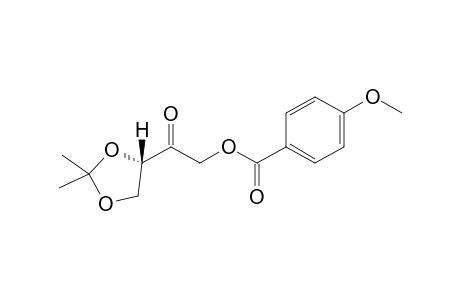 1-O-(p-Methoxybenzyl)-3,4-O-isopropylidene-L-glycero-2-tetrulose
