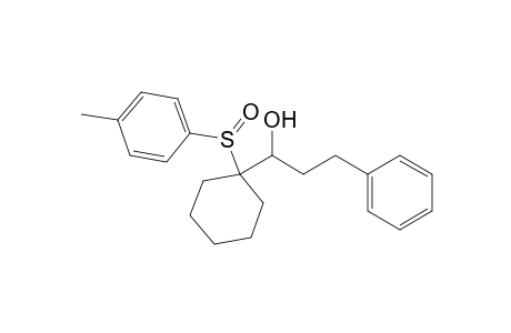 3-Phenyl-1-(p-tolylsulfinylcyclohexyl)-1-propanol