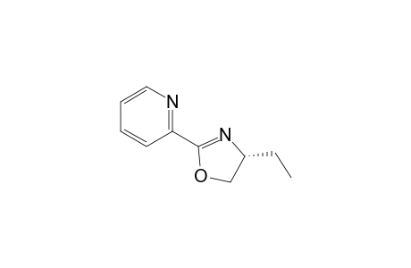 (4R)-4-ethyl-2-(2-pyridinyl)-4,5-dihydrooxazole