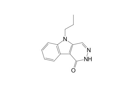 5-Propyl-2,5-dihydro-1H-pyridazino[4,5-b]indol-1-one