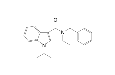 N-Benzyl-N-ethyl-1-(propan-2-yl)-1H-indole-3-carboxamide