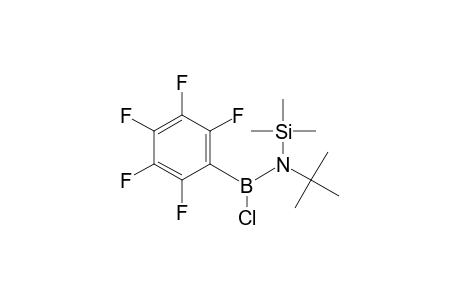 Boranamine, 1-chloro-N-(1,1-dimethylethyl)-1-(pentafluorophenyl)-N-(trimethylsily l)-