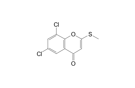 2-(Methylthio)-6,8-dichloro-4H-4-chromenone