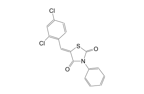 (5Z)-5-(2,4-dichlorobenzylidene)-3-phenyl-1,3-thiazolidine-2,4-dione
