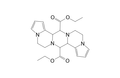 8,16-Diethoxycarbonyl-5,6,8,8a,13,14,16,16a-octahydrodipyrrolo[1,2-a;]pyrazino[2,1-a;2',1'-d]pyrazine