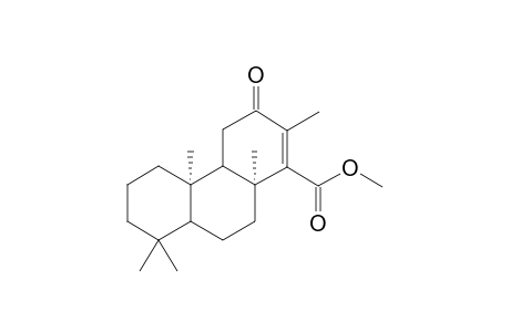 Methyl-12-oxo-13-isocopalen-15-oate