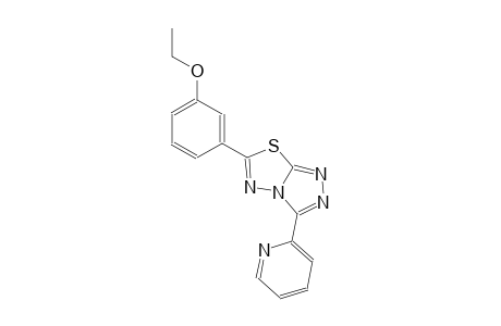 6-(3-ethoxyphenyl)-3-(2-pyridinyl)[1,2,4]triazolo[3,4-b][1,3,4]thiadiazole