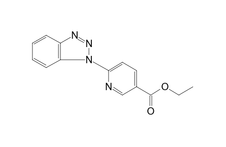 6-(1H-BENZOTRIAZOL-1-YL)NICOTINIC ACID, ETHYL ESTER