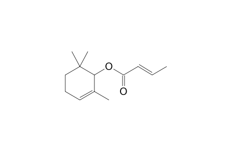 2-Butenoic acid, 2,6,6-trimethyl-2-cyclohexen-1-yl ester