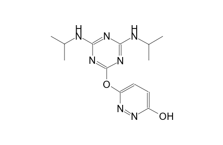 3-pyridazinol, 6-[[4,6-bis[(1-methylethyl)amino]-1,3,5-triazin-2-yl]oxy]-