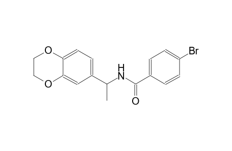 4-bromo-N-[1-(2,3-dihydro-1,4-benzodioxin-6-yl)ethyl]benzamide