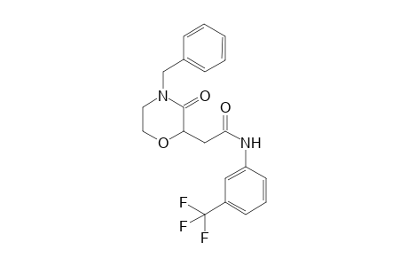 2-(4-benzyl-3-oxomorpholin-2-yl)-N-[3-(trifluoromethyl)phenyl]acetamide