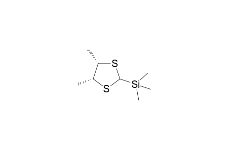 (cis)-4,5-Dimethyl-2-(trimethylsilyl)-1,3-dithiolane